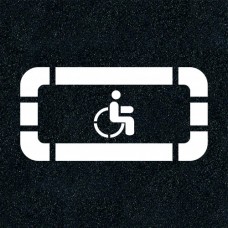 Трафарет "Парковка для инвалидов" по ГОСТу