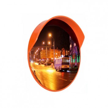  Зеркало сферическое уличное с козырьком 800 мм 